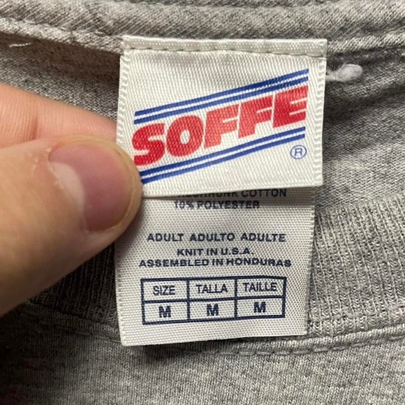 York College Show Me The Money Book Buy Back short sleeve crewneck sport T-shirt - Picture 3 of 7